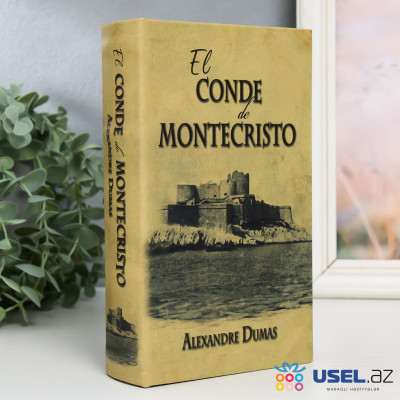 Safe-book cache "The Count of Monte Cristo"
